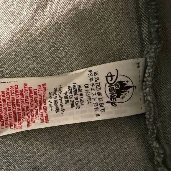 Disney Parks Mickey Mouse Blue Jean Jacket - Picture 5 of 6